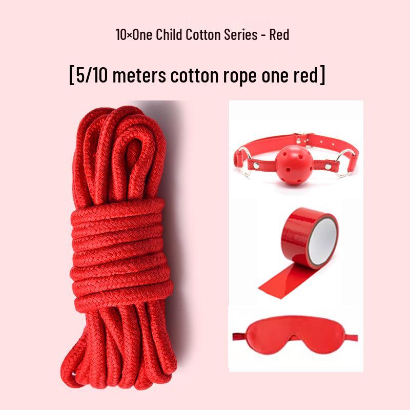 Soft Imitation Hemp Rope - Red, Pink, Black - 5 & 10 Meters - Gentle on Hands