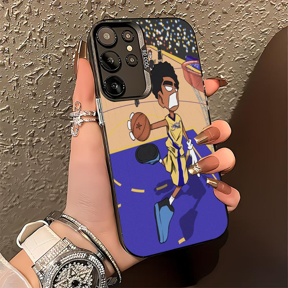 Basketball Exquisite Light Luxury Phone Case PhoneCase for Samsung Galaxy S26 S25 S24 S23 S22 S21 FE Ultra Plus Dropresistant