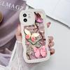 Mobile Phone Cases for iPhone 11 13 XR 15 Pro Max 12 14 Pro Max Case iPhone 16 7 Plus 8 Plus XS Max Big Wave Solid Color Cartoon Anti-drop Waterproof