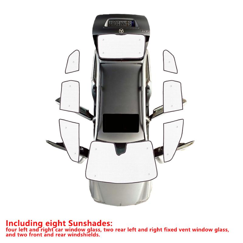 Full Car Sun Shade for Volvo XC60 MK1 2009 2010 2011 2012 2013 2014 2015 2016 2017 Accessories Sunshade Windshield Shading Parts