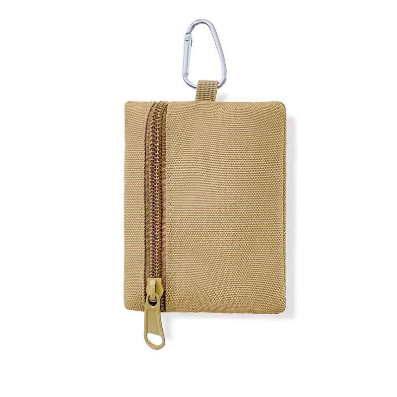 Outdoor Tactical Mini Multifunctional Wallet: Earphone, Coin, Card, and Key Holder