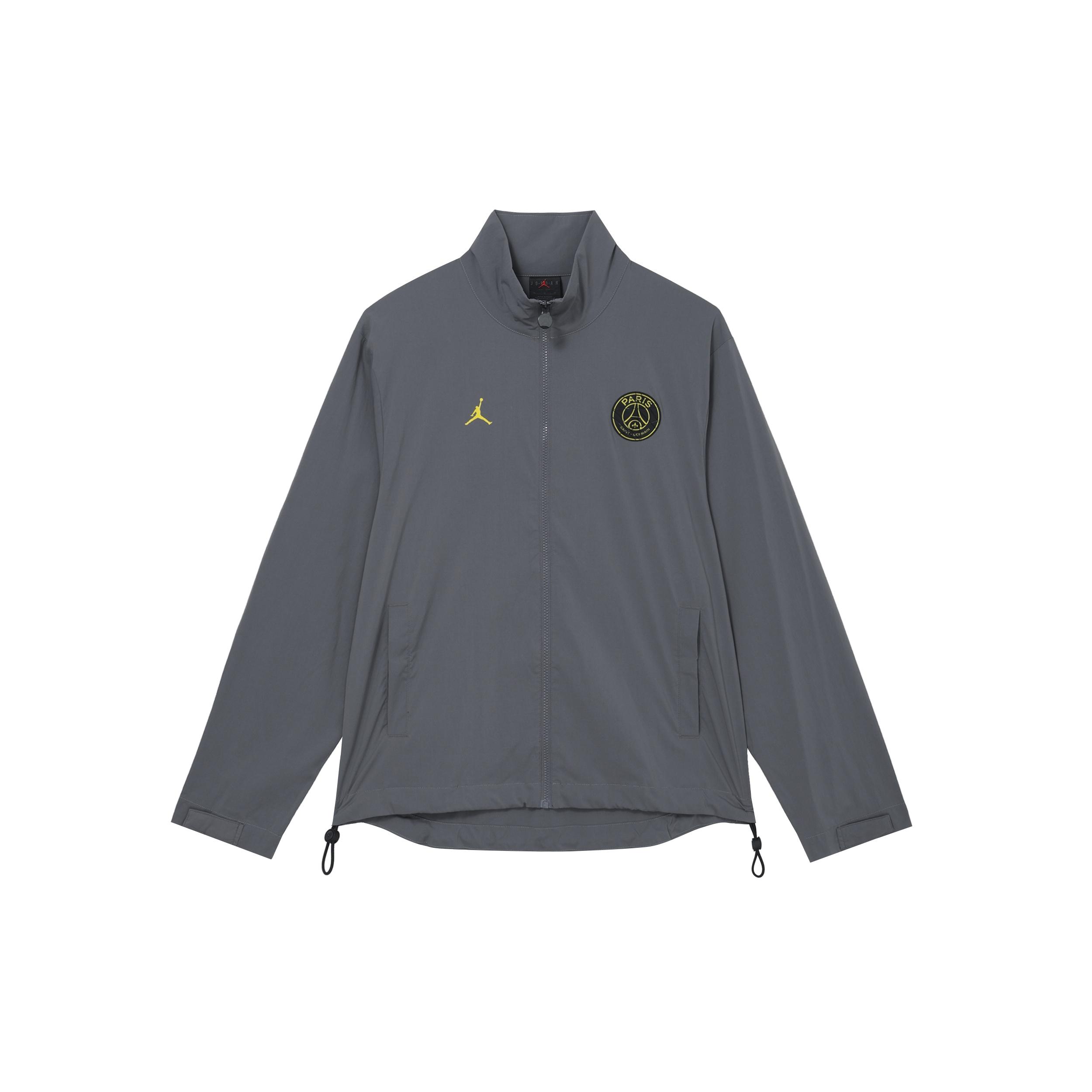 Air Jordan X PSG Woven Jacket  Grey  Men s DV0608-014 M