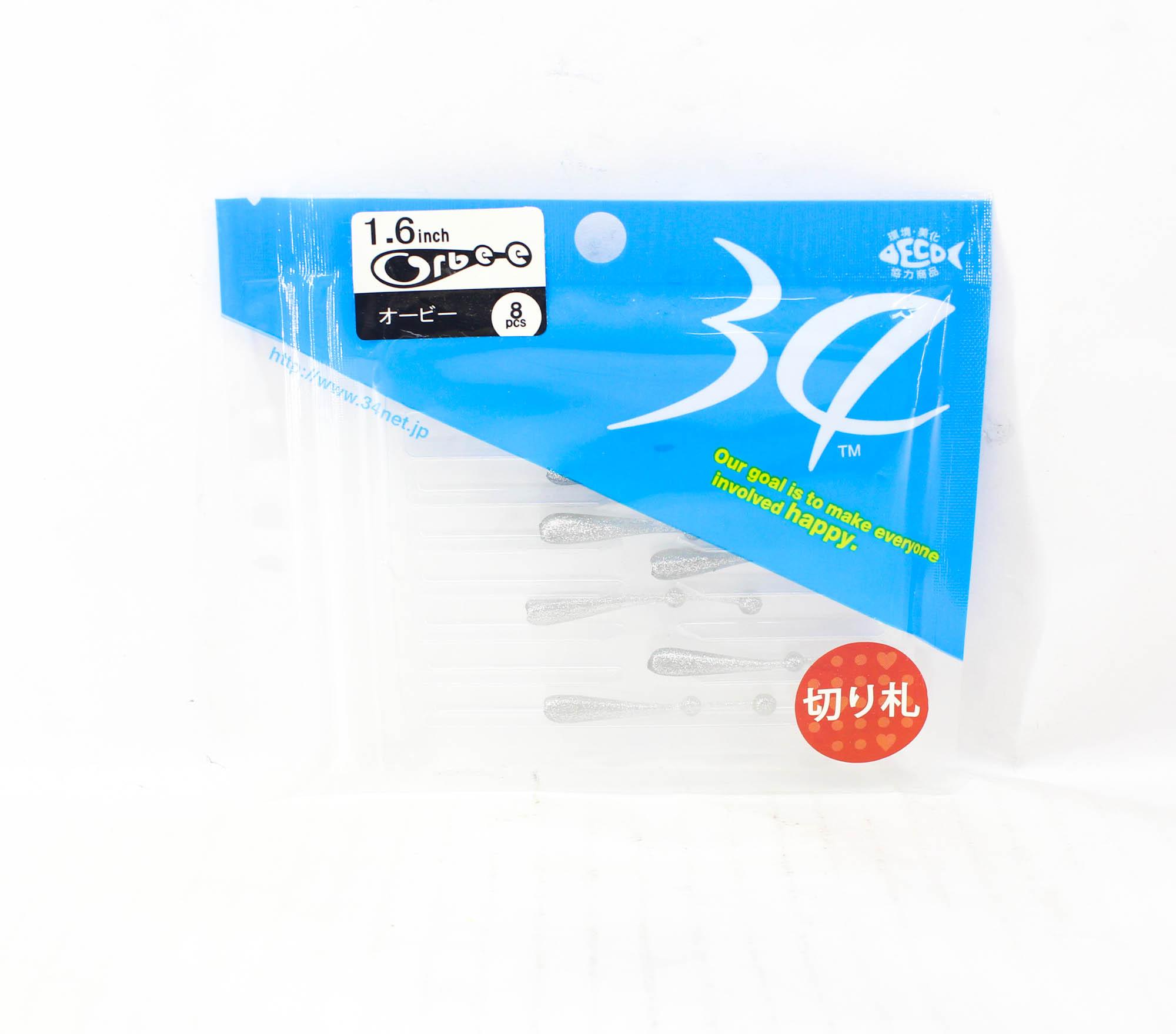 

Thirty Four Soft Lure Orbee 1.6 Inch 8 в упаковці Fujin (0895)