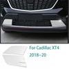 Front Lower Mesh Grille Grill Panel Trim Chrome Steel For Cadillac XT4 2018-2020