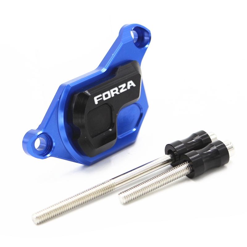 

Защитная крышка радиатора Forza300, декоративный слайдер для Honda FORZA300 2018, защитный бак для воды радиатора синий