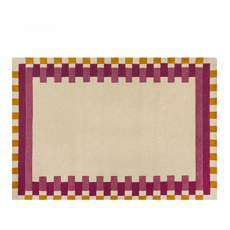 

Современный ковер в простом стиле для гостиной, домашний, роскошный, скандинавский декор, домашний ковер большой площади, прикроватный, моющийся, ковер для спальни, офис 60*90cm