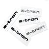 e-tron mark emblem car stickers for f2 new logo pure electric tail rear refit displacement sign decoration label accessories