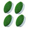 Golf Lochbecher-Abdeckung für Garten-Putting-Übungen, Aluminium 11cm/4.33inch Scheibenförmiger Einsatz mit kompakter Trag- und Aufbewahrung