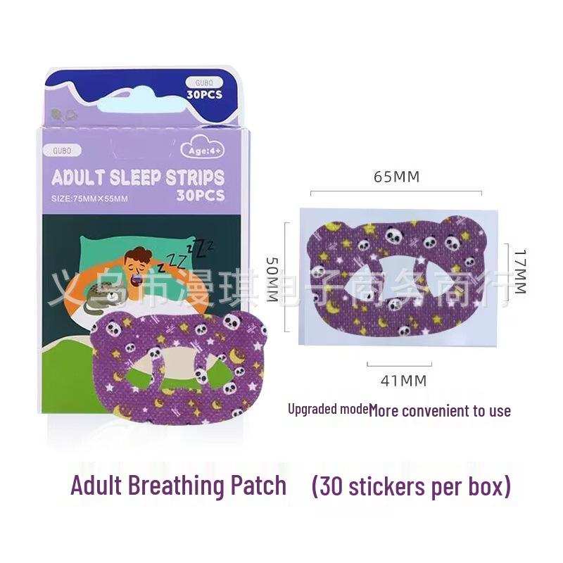 Mouth Breathing Correction Patch: Anti-Snoring Solution for Children and Adults