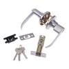 High-Grade Aluminum Alloy Room Door Handle Lock Three-Pole Spherical Knobs Door Lock Bedroom Bathroom Hardware Accessories