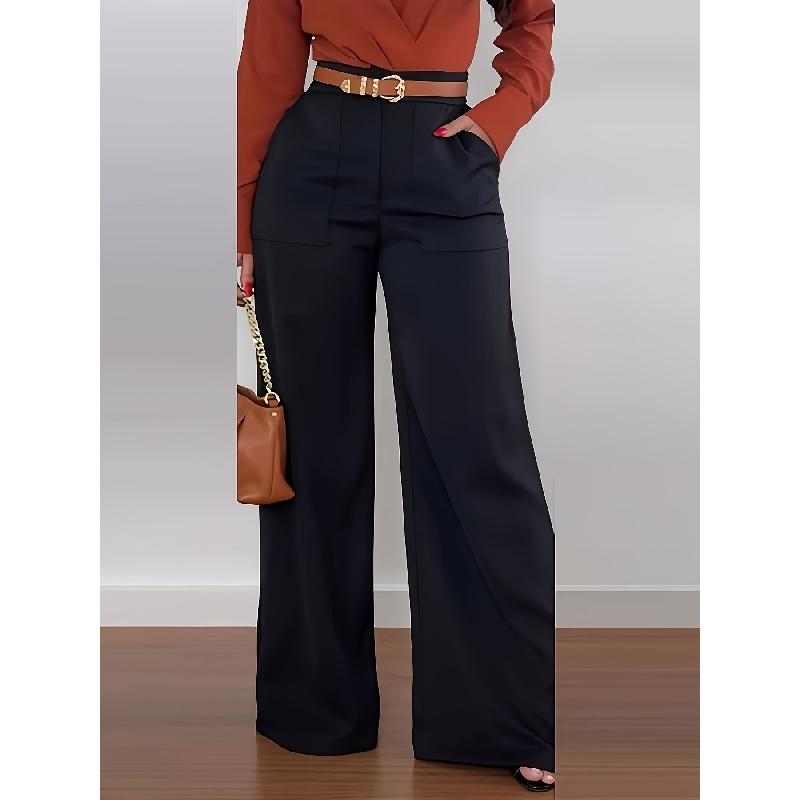 2026 Spring and Autumn Women's Wide-Leg Suit Pants, High-Quality Casual Trousers