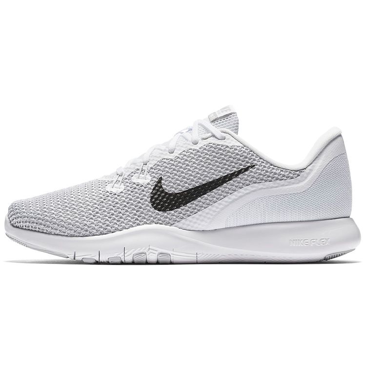 Nike Flex Trainer 7 Women Sneakers White Silver 898479-100
