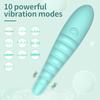 Liquid Silicone Vibrator Nipple Clitoris G-Spot Anal Stimulator Massager Electric Masturbator Adult Sex Toy For Women For Couple