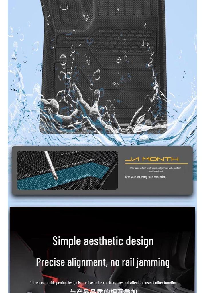 Waterproof TPE Floor & Trunk Mats for Changan Oshan Z6/Z6iDD - Full Coverage