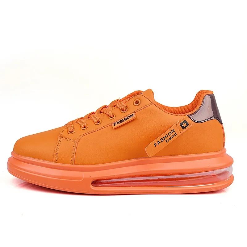 Fashion Brand Sneakers For Men Casual Shoes New Soft Comfortable Pu Leather Shoes Breathable Flats Shoes For Man Tenis Masculino