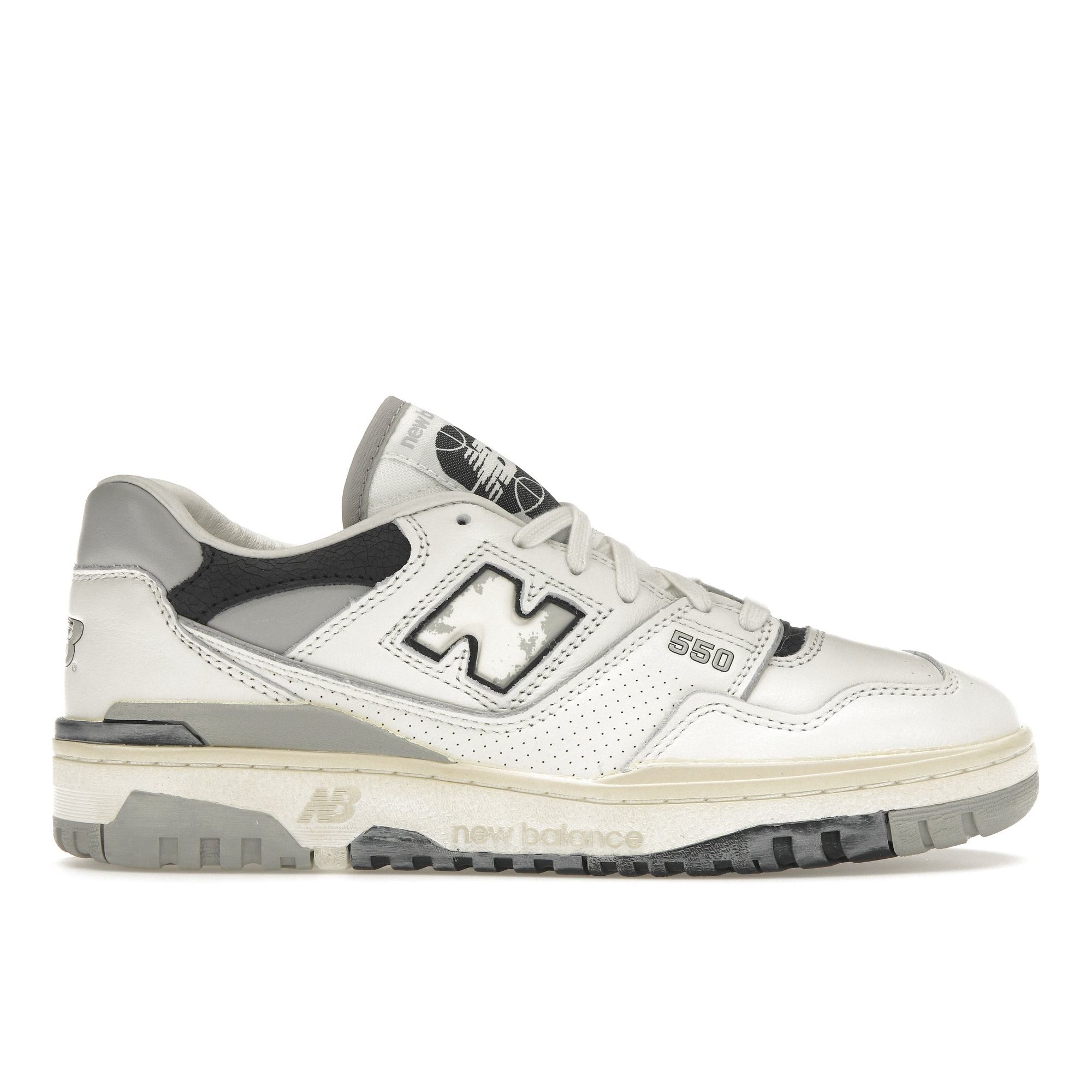 New Balance BB550 Unisex Sea Salt Concrete Black BB550VGB EU 38.5