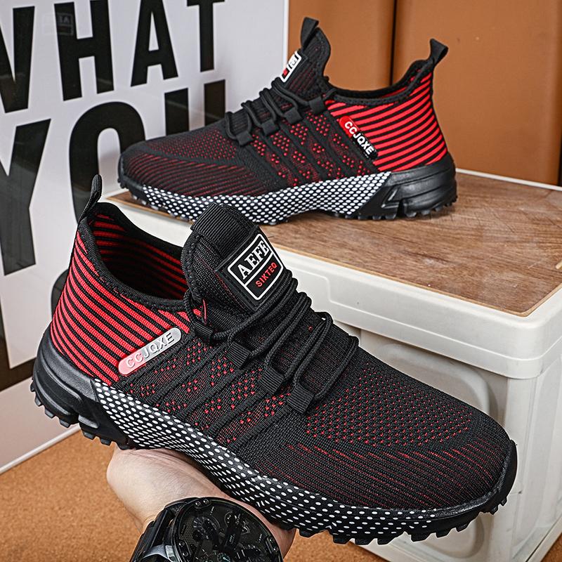 Mens Running Sneakers 2026 New Breathable Mesh Ultra Light Trendy Casual Walking Shoes Outdoor Sports Training Gym Jogging Shoes