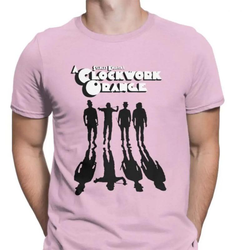 Clockwork Orange Shadows Tshirts Men Walk Mechanics  Kubrick Darkness Fun Cotton Tee Tops Shirt