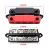 Busbar Terminal Block M6 300A High Current for Automotive Marine Applications with Nylon Stainless Steel Brass Build