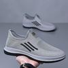 Men's Spring Autumn Casual Shoes Breathable Lightweight Sport Sneakers Easy Wear Middle Age and Elderly Walking Comfortable