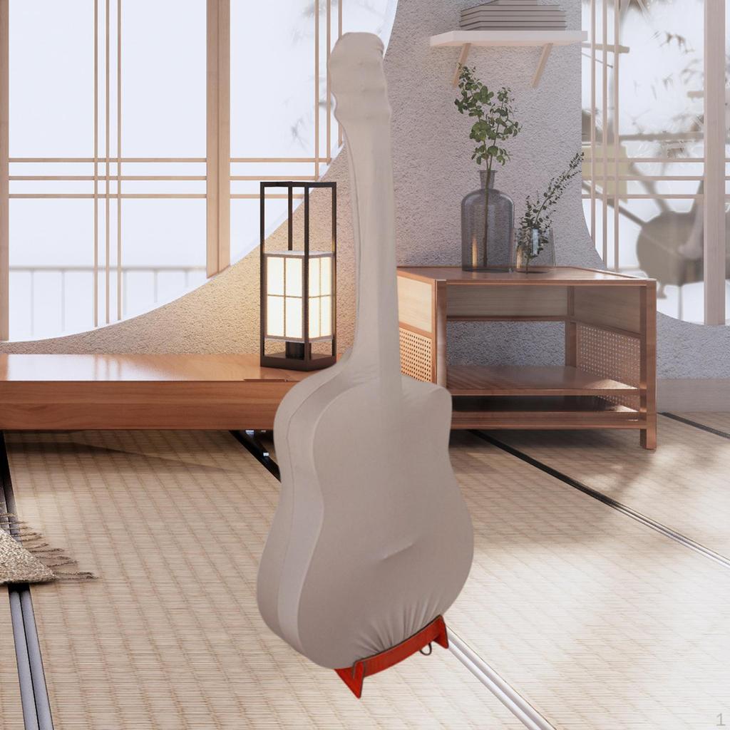 Guitar Cover Scratch Resistant Musical Instrument Dust Bag Washable for Bass Folk