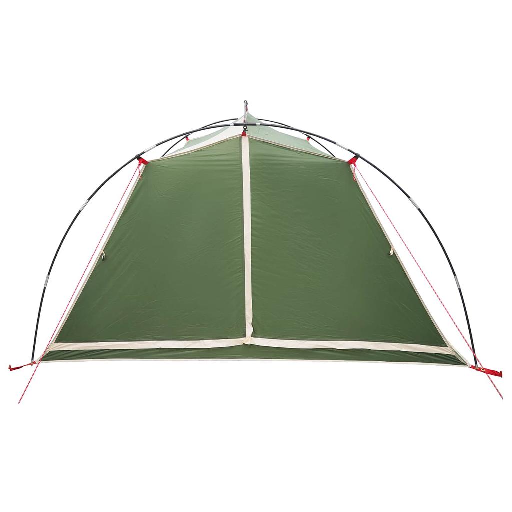 Tunnel Tent Green 4 Person 185T Polyester with PU Coating