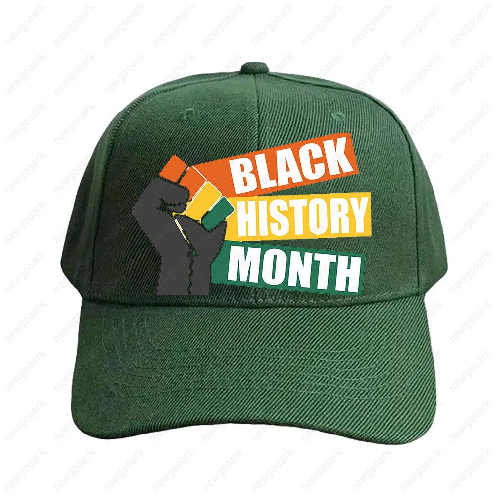 2026 Black History Erwachsenen Kappe Sommer Damen Unisex Schirmmütze Mode Lässig Verstellbar Bedruckte Baseballkappen