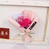 Mydło kwiatowe realistycznie wyglądające romantyczne łatwe w użyciu imitacja kwiatu róży kobiety dziewczyna mydło do mycia twarzy do kąpieli Home Decoration