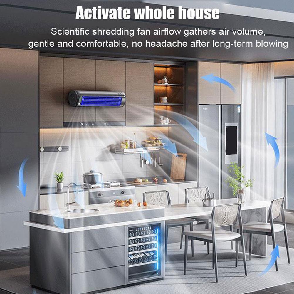 Ventilador de cozinha de verão de três velocidades, parede, condicionador portátil, ventilador de ar de resfriamento, ultra condicionador, refrigeração montada no ar, silencioso