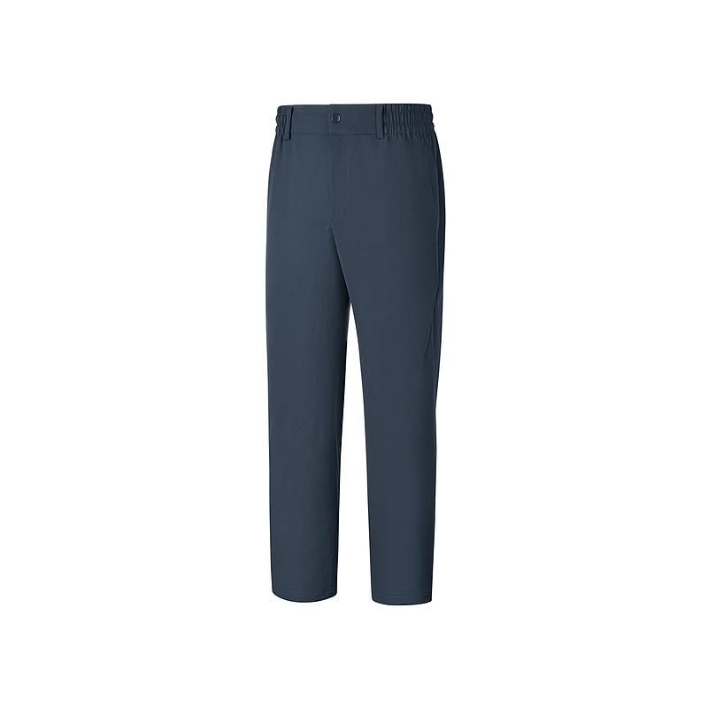 Skechers Breathable Solid Color Mid-Rise Straight Leg Casual Pants Men bottoms P126M074-0515 XL