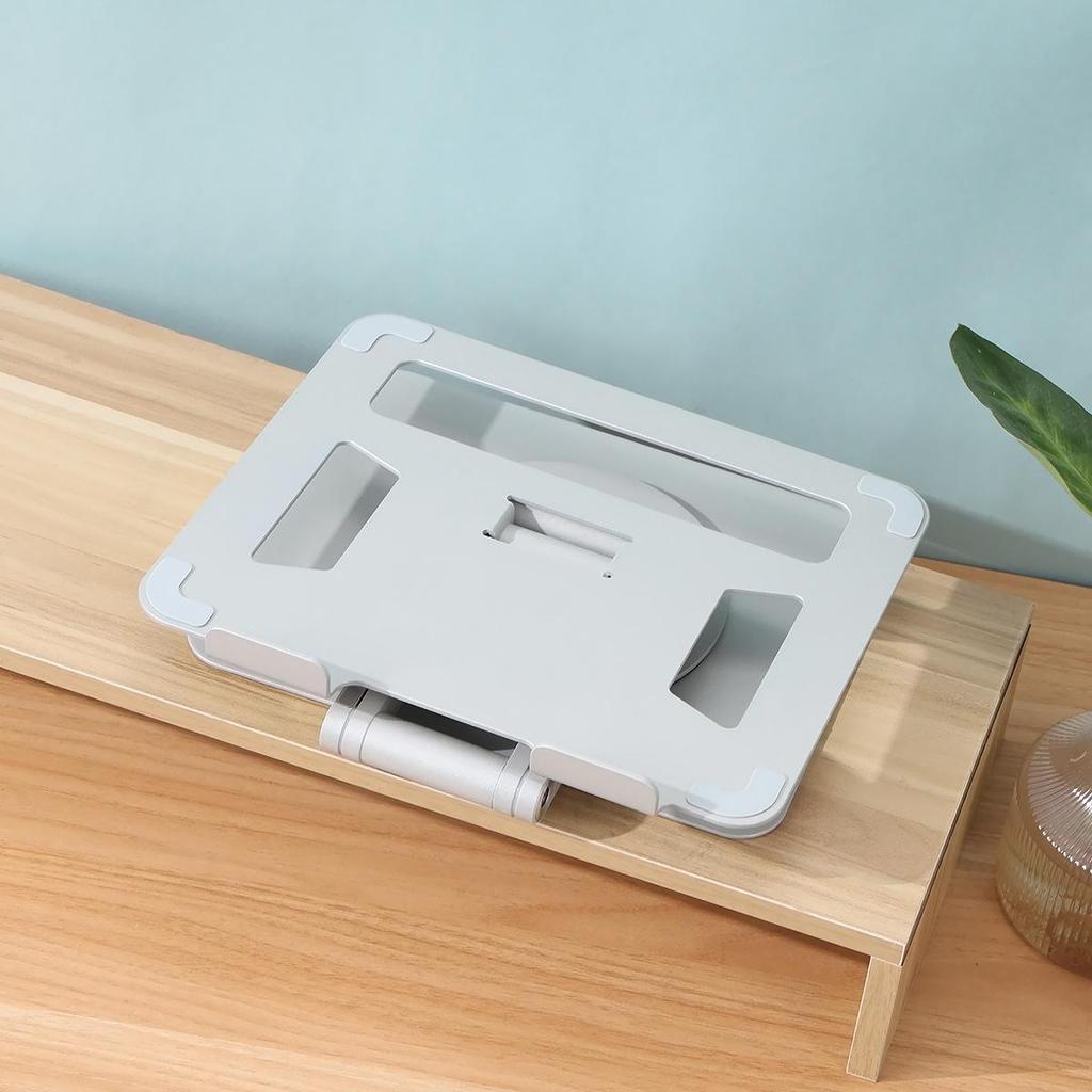 Adjustable Rotating Laptop Stand with Double-Layer Foldable Design