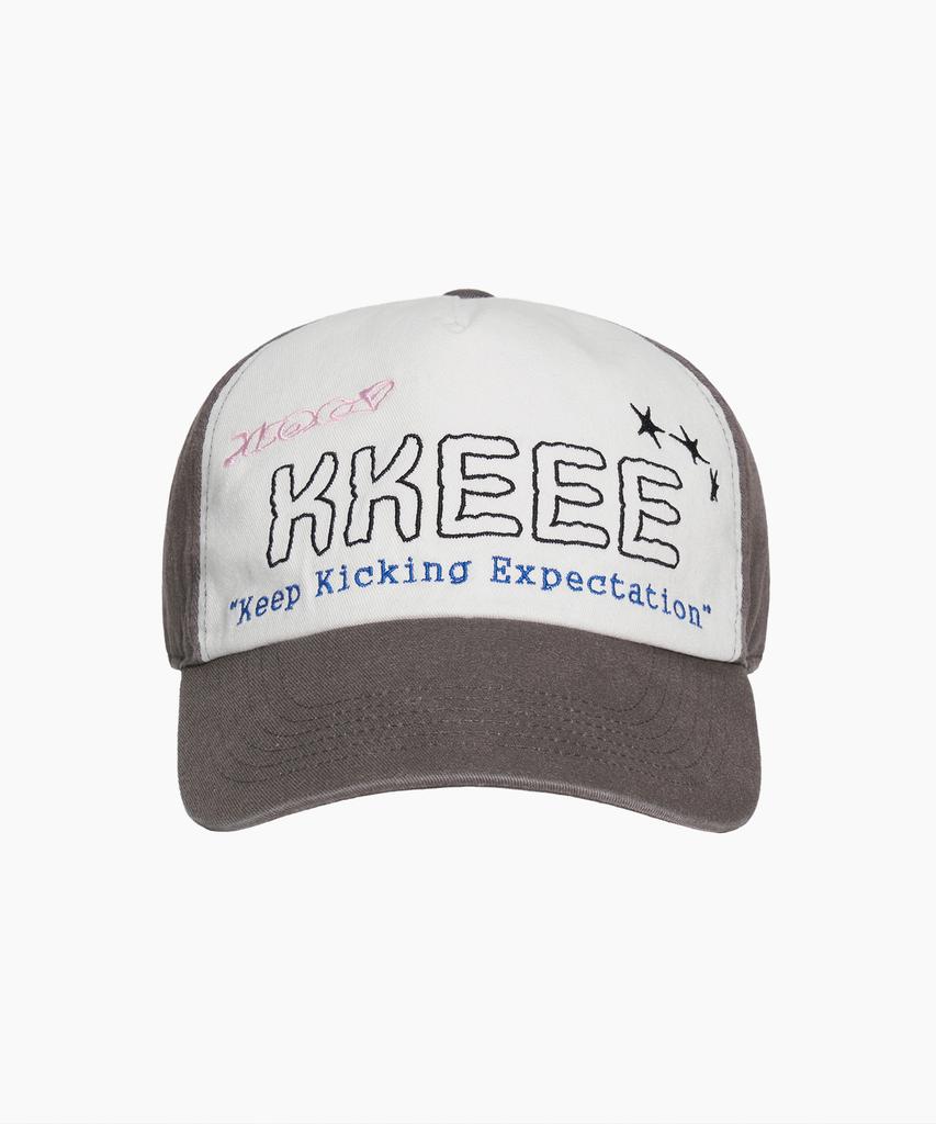 KKEEE Ke Line Trucker Ball Cap [Brown]