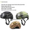 Lowa Xun Tactical Mountaineering Helmet - Lightweight Military Fan Helmet for CS