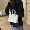 New Summer Bag for Women's Fashionable Simple Shoulder Bag Casual Commuter Crossbody Bag Texture Personalized Tote Bag