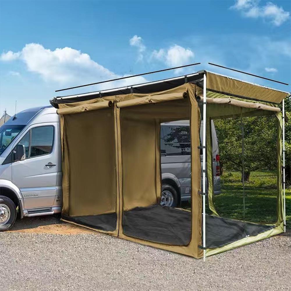 SUV Mounted Waterproof Camping Awning & Sunshade Tent