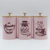 Bamboo Lid Sealed Storage Jar Set