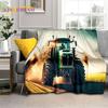 Retro Tractor Car 3D Truck Soft Flannel Blanket for Beds Bedroom Sofa Picnic ,Throw Blanket for Cover Outdoors Leisure Gift