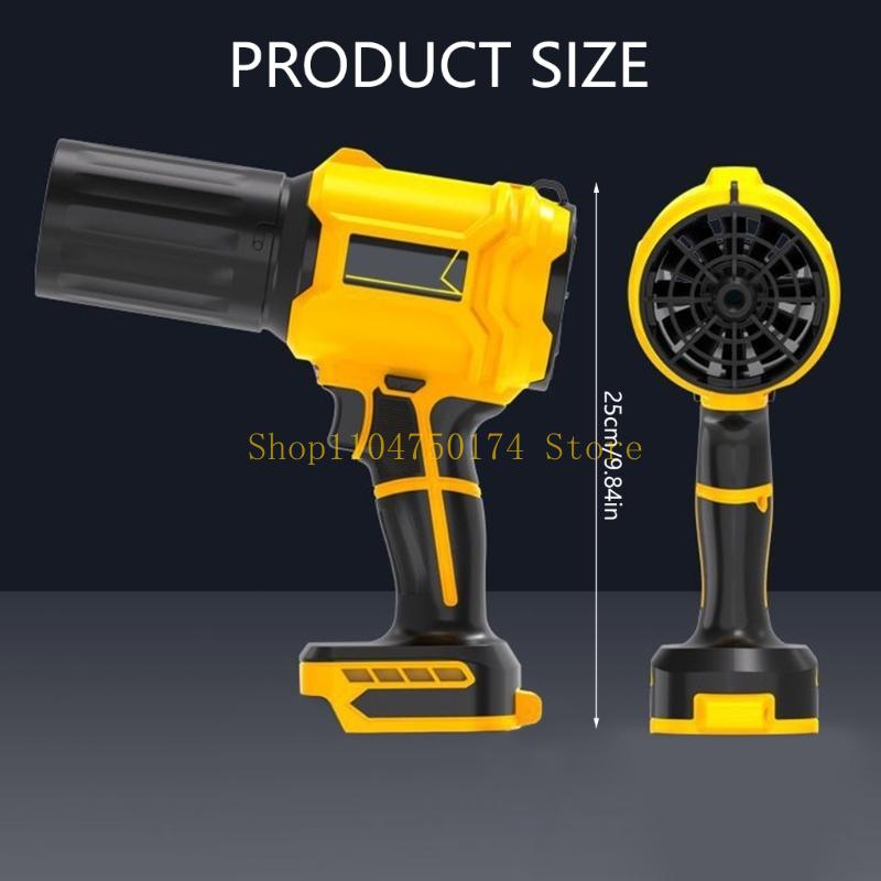 21V Battery Powered Blower 40000RPM Brushless Motor 2 Nozzles Portable Handheld Tool For Functional Use top sale