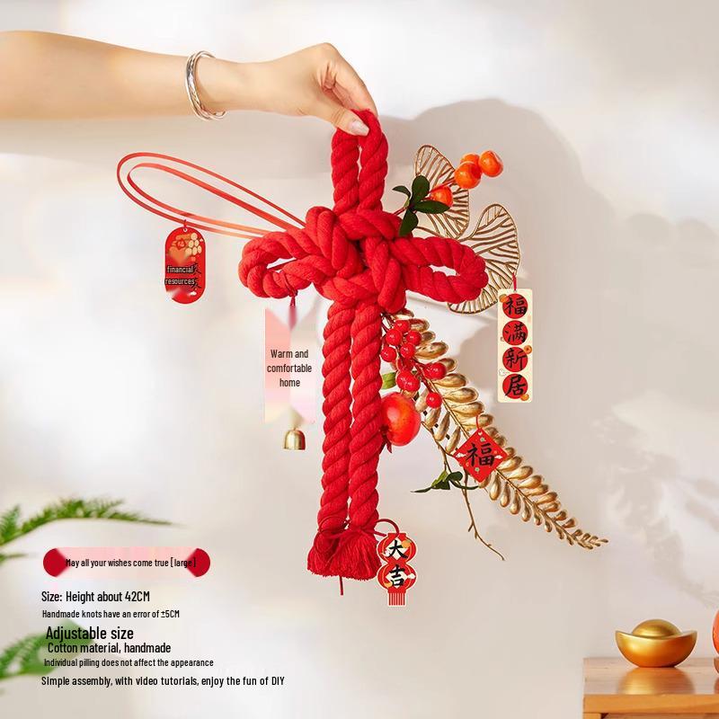 Ten Thousand Knot Door Hanging - Housewarming Ornament