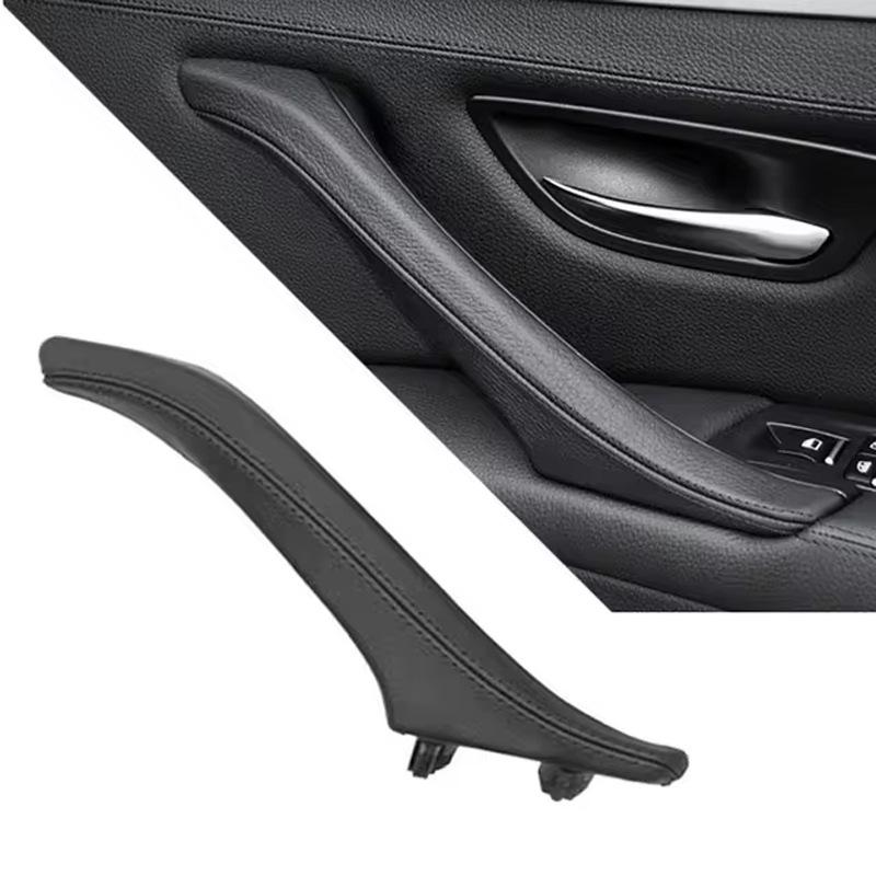 Compatible Interior Door Leather Handle for 2010-2017 BMW 5 Series F10/F11/F18 520i/523i