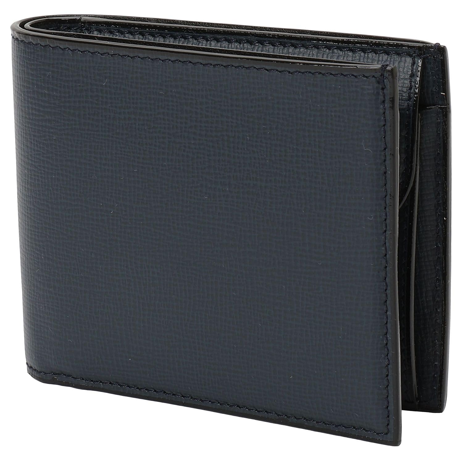 

Bifold wallet with coin purse PORTAFOGLIO 4 CC E PORTA MONETE V8L23 044 Navy [Valextra] Men s [Item]
