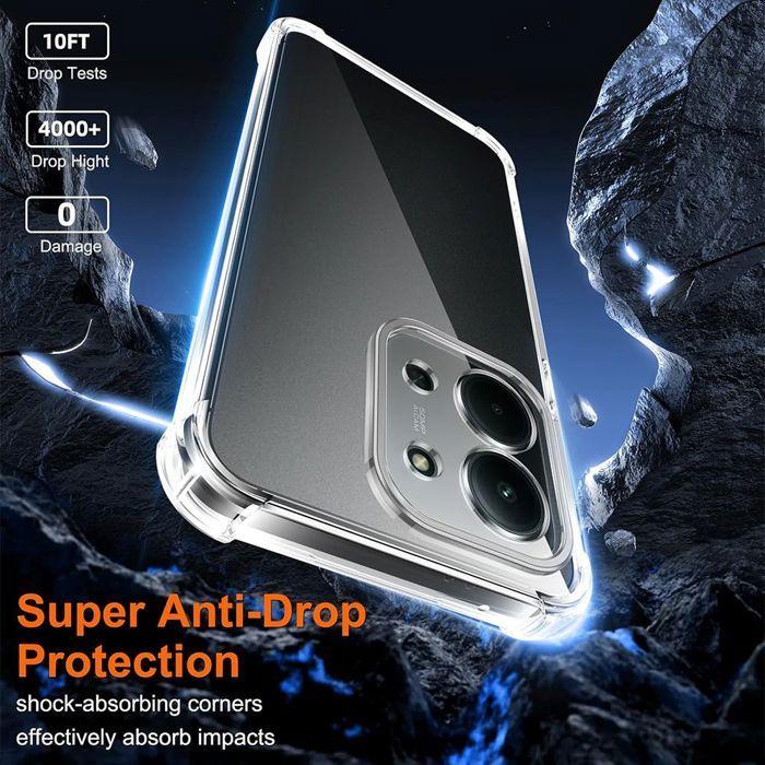 Coque de Protection - E.F.Connection - pour Xiaomi Redmi 15C 4G/5G - Silicone Anti-Rayures Coins Renforcés