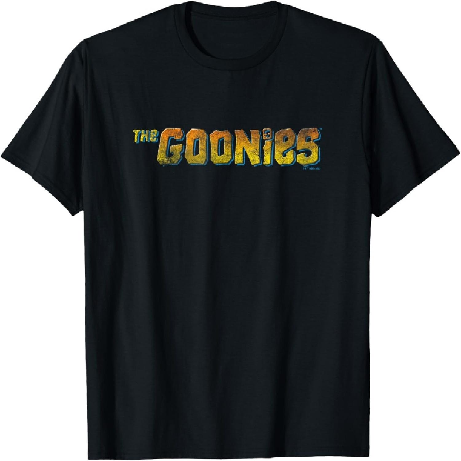 The Goonies Logo on Black T-Shirt XXXXXL разноцветный