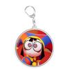 For The Amazing Digital Circus Ragatha Pomni Gangle Kinger Acrylic Selfmade Cute Cartoon Anime Keychain Pendant Toy Gifts 5cm