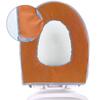 Winter Warm Toilet Seat Cover O-shape Toilet Seat Bidet Toilet Cover Portable Knitted Toilet Mat Soft Closestool Mat