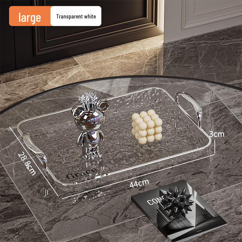 Luxury Rectangular Tray - High-End Fashion for Tea Cups & Desserts