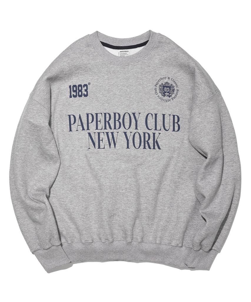 PAPERBOY Sports Club Sweatshirt - Melange
