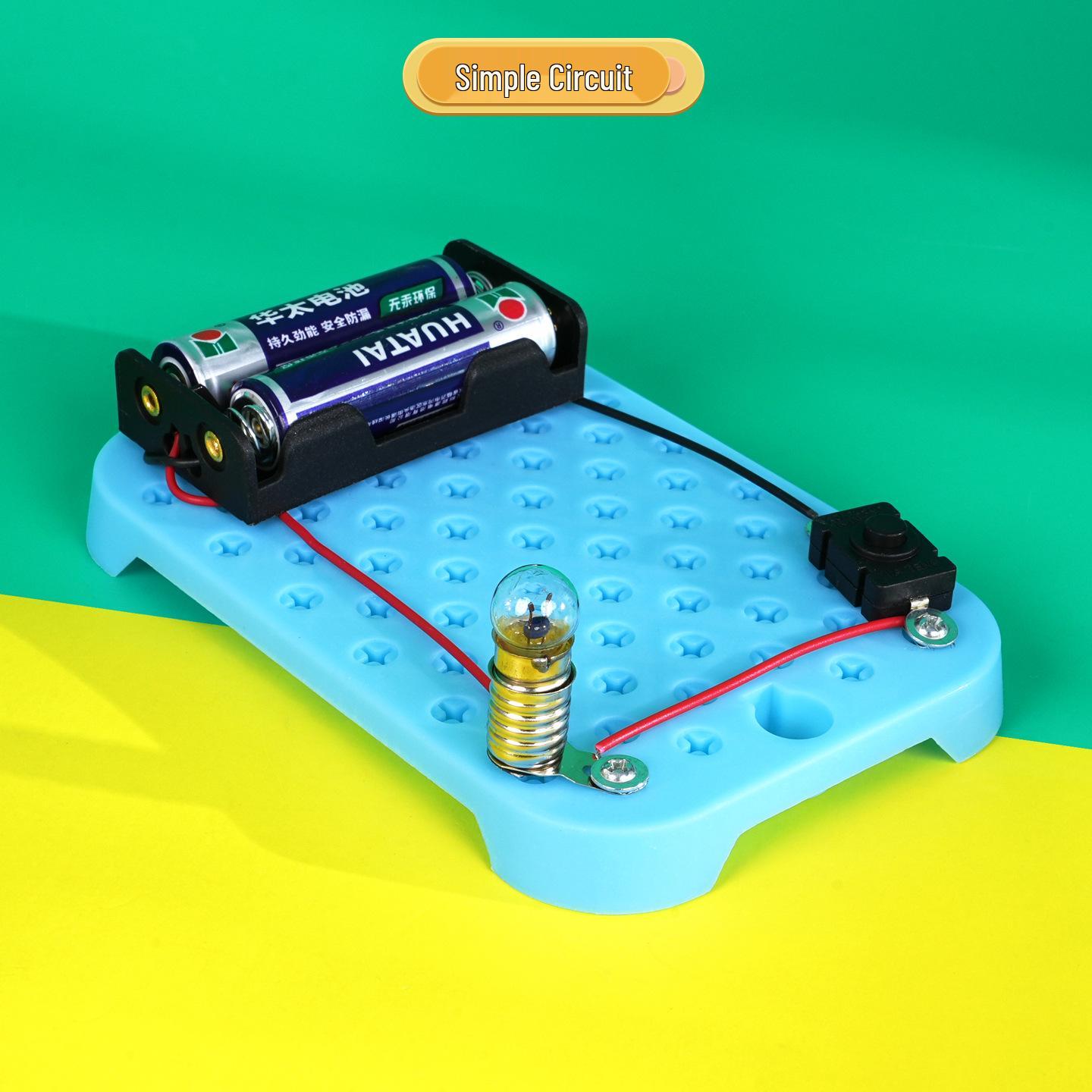 Simple Circuit Tech: Student Physics Series - Light Up Bulb Science Experiment Kit