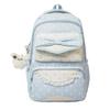 Schoolbag Japanese large-capacity backpack 1011 new Korean version high-value cute female student college schoolbag fresh backpack