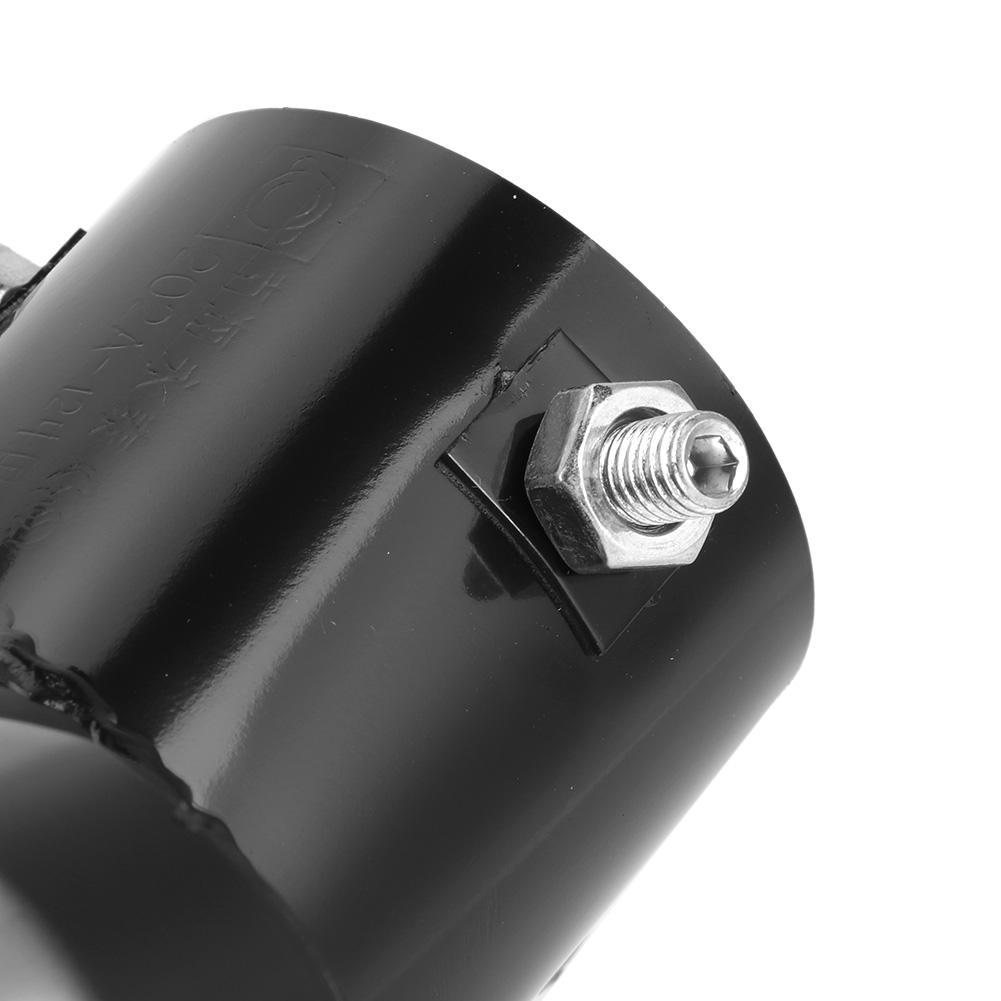 63mm 2.5in Stainless Steel Car Dual Exhaust Tip Tail Pipe Car Accessory